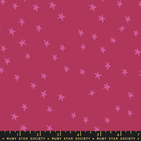 Starry Plum - Ruby Star Society Sold by the Half Yard